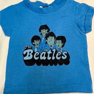 VINTAGE 2006 The Beatles Toddler T-Shirt by Freeze Blue Cartoon Graphic Tee 18M